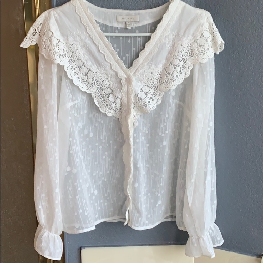 Anthropologie Eri &Ali top S